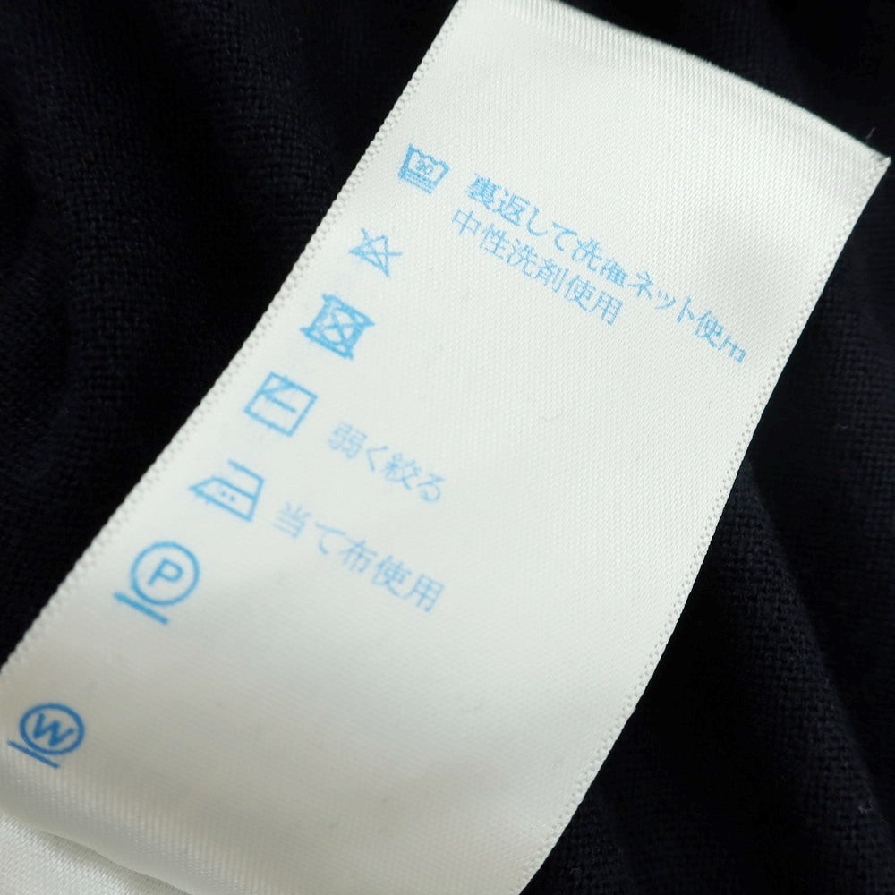 【中古】ジョンスメドレー JOHN SMEDLEY ハイゲージ シーアイランドコットン クルーネック プルオーバーニット ネイビー【 M 】【 状態ランクC 】【 メンズ 】