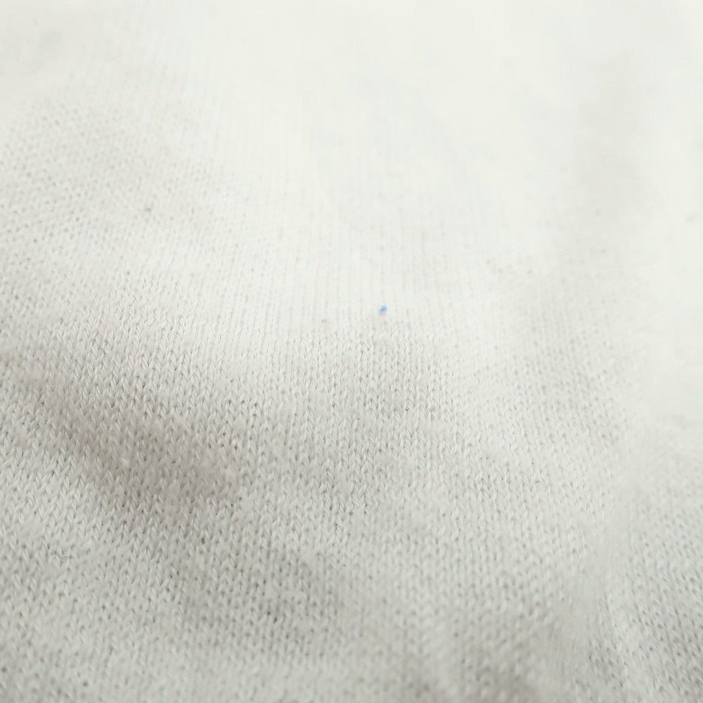 【中古】ジョンスメドレー JOHN SMEDLEY ハイゲージ コットン クルーネック プルオーバーニット ホワイト【 M 】【 状態ランクC 】【 メンズ 】