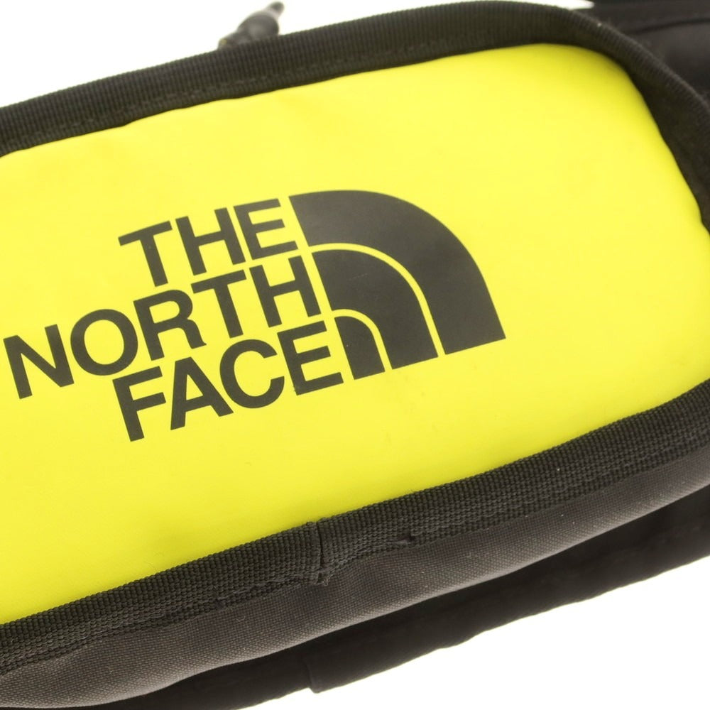 【中古】ザノースフェイス THE NORTH FACE ポリエステル ボディバッグ ブラックxイエロー【 状態ランクC 】【 メンズ 】
