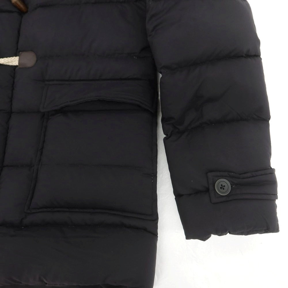 【中古】ヘルノ Herno ナイロン ダウンダッフルコート ブラック【 48 】【 状態ランクC 】【 メンズ 】