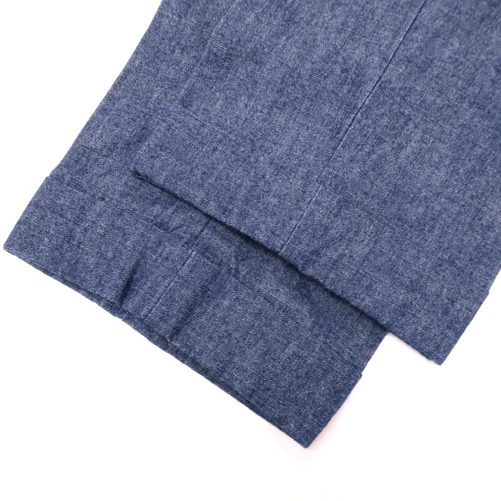 【中古】ジェルマーノ GERMANO コットン カジュアルスラックスパンツ ネイビーブルー【 44 】【 状態ランクB 】【 メンズ 】