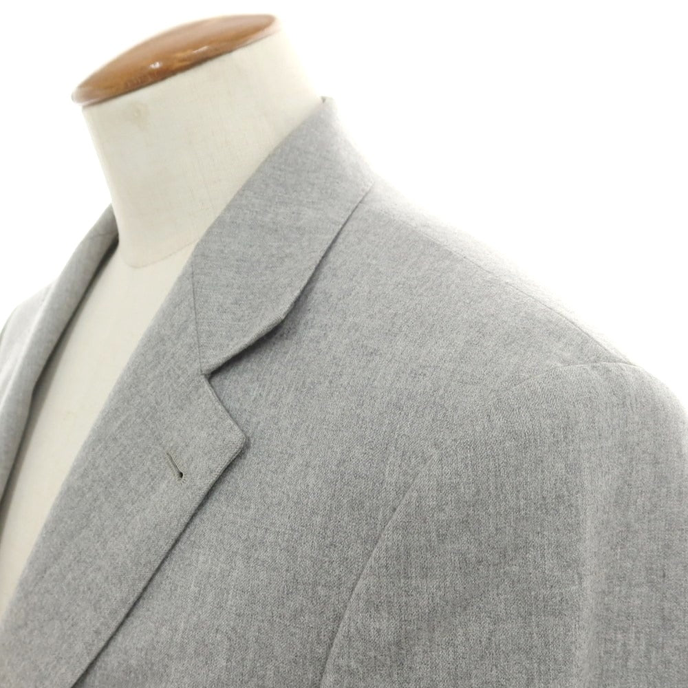 【中古】ブルネロクチネリ Brunello Cucinelli ウール 3つボタンスーツ ライトグレー【 46 】【 状態ランクD 】【 メンズ 】