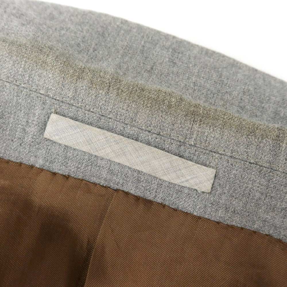 【中古】ブルネロクチネリ Brunello Cucinelli ウール 3つボタンスーツ ライトグレー【 46 】【 状態ランクD 】【 メンズ 】