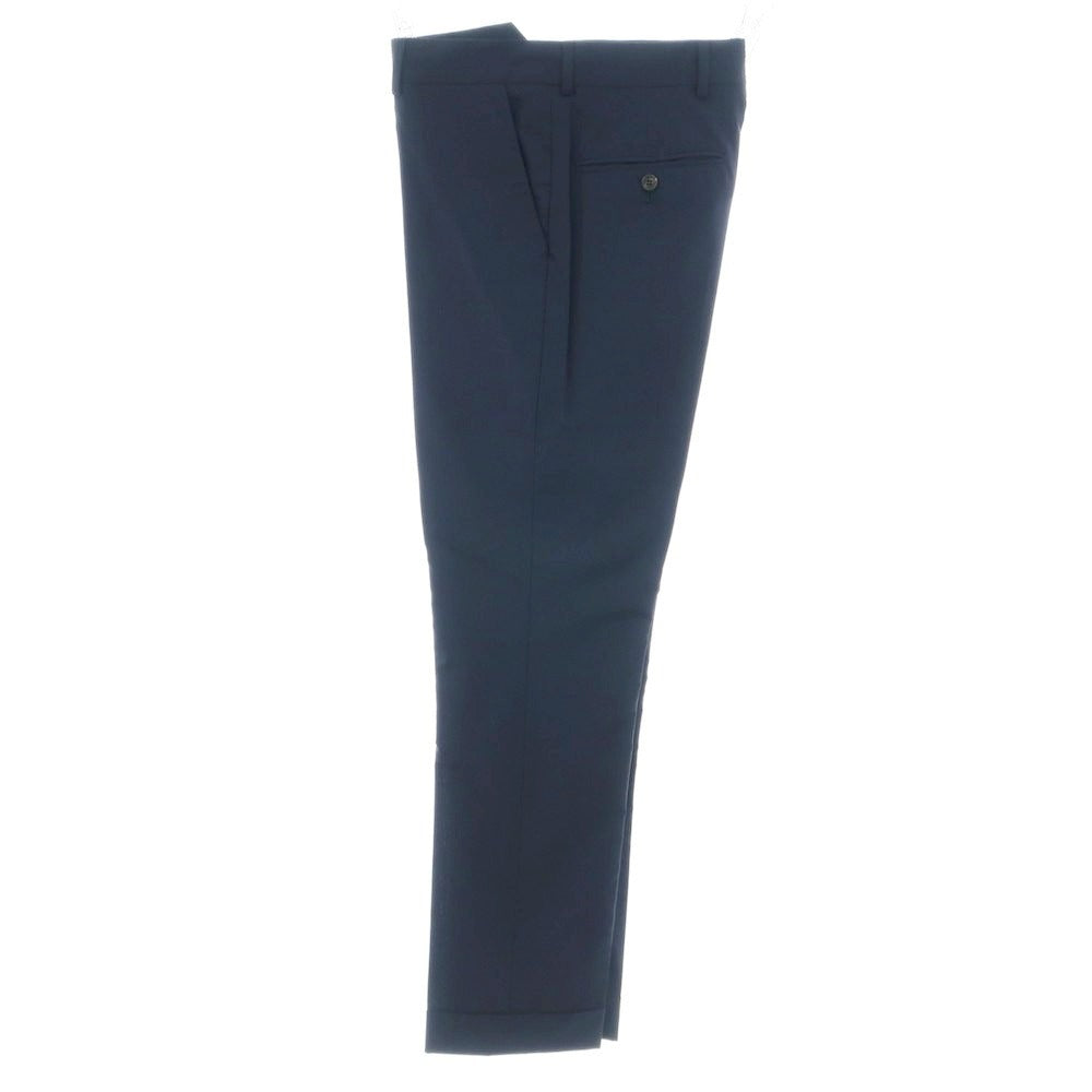 【中古】ブルネロクチネリ Brunello Cucinelli ウールシルク 3つボタンスーツ ダークネイビー【 46 】【 状態ランクC 】【 メンズ 】