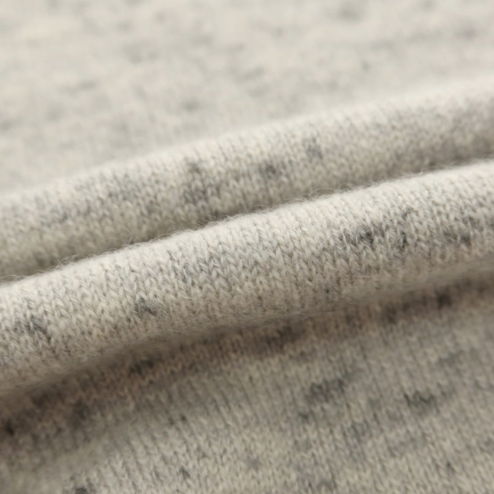 【中古】ブルネロクチネリ Brunello Cucinelli カシミヤ クルーネック プルオーバーニット ライトグレー【 46 】【 状態ランクD 】【 メンズ 】