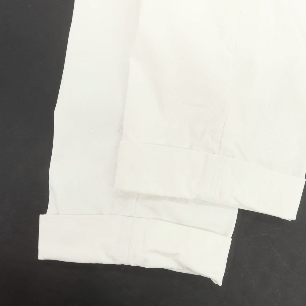 【中古】ブルネロクチネリ Brunello Cucinelli コットン カジュアルスラックスパンツ ホワイト【 46 】【 状態ランクC 】【 メンズ 】