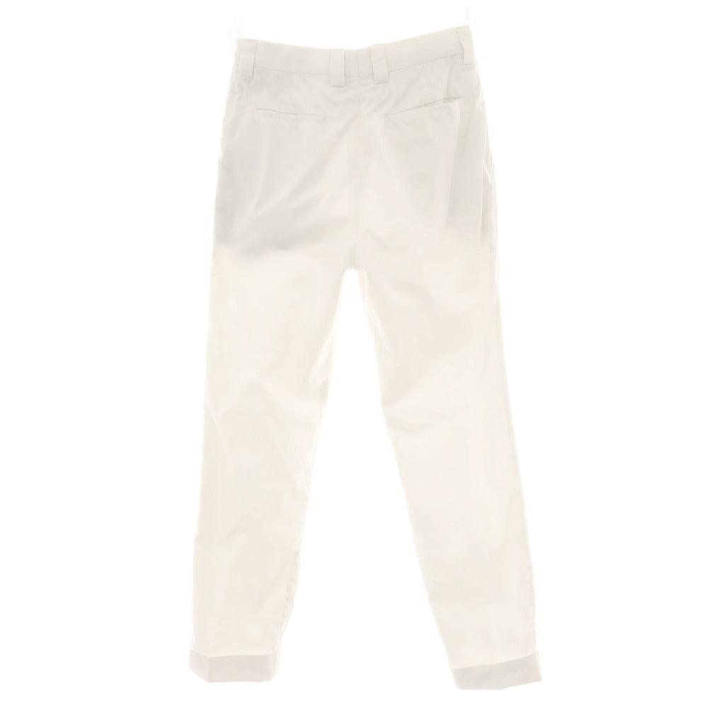【中古】ブルネロクチネリ Brunello Cucinelli コットン カジュアルスラックスパンツ ホワイト【 44 】【 状態ランクC 】【 メンズ 】