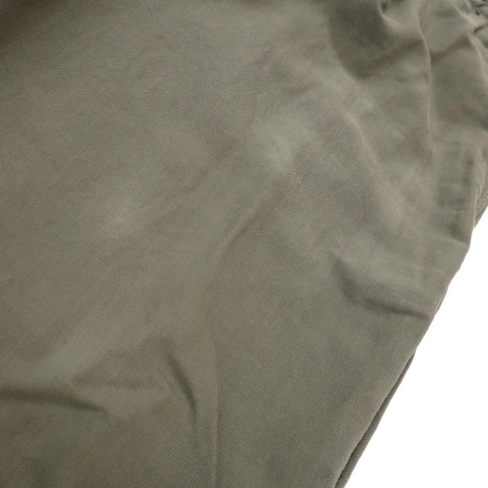 【中古】ブルネロクチネリ Brunello Cucinelli ウールコットン イージーパンツ スモーキーオリーブ系【 44 】【 状態ランクD 】【 メンズ 】