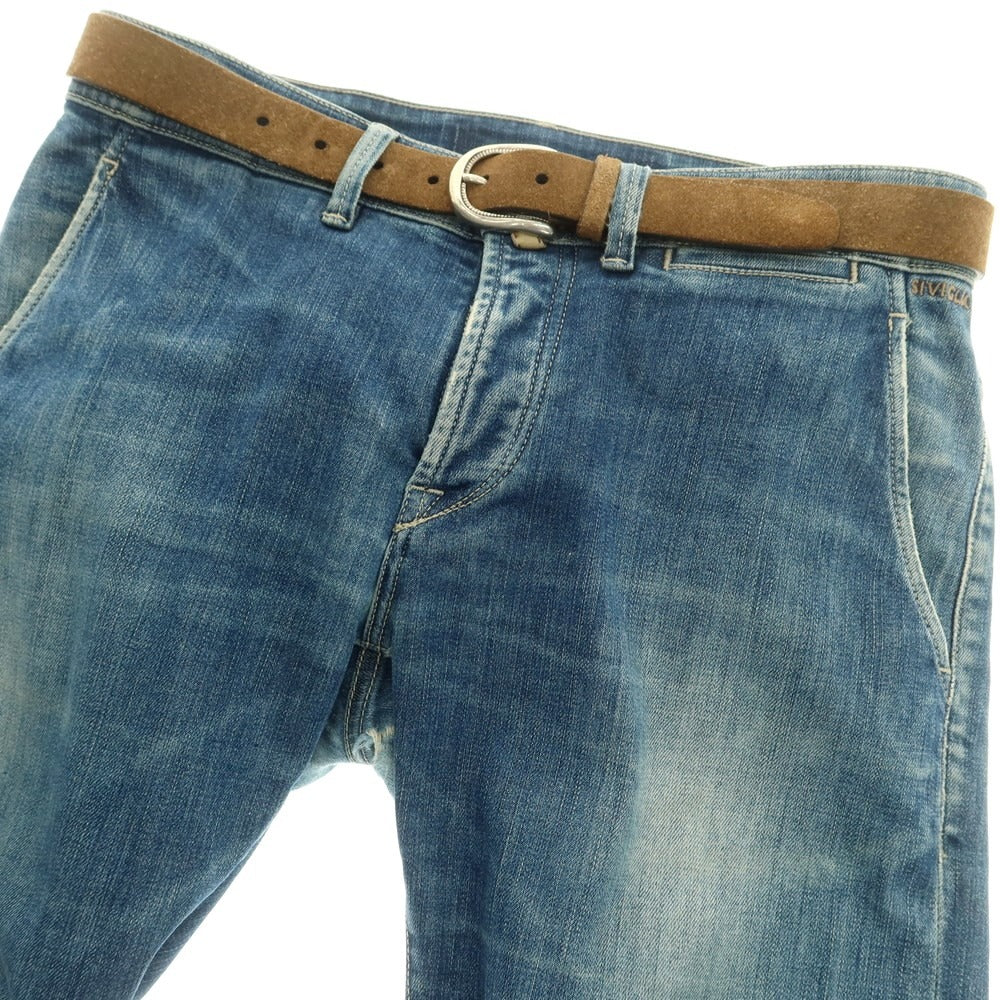【中古】ブルネロクチネリ Brunello Cucinelli スエードレザー ベルト ライトブラウン【 85 】【 状態ランクC 】【 メンズ 】