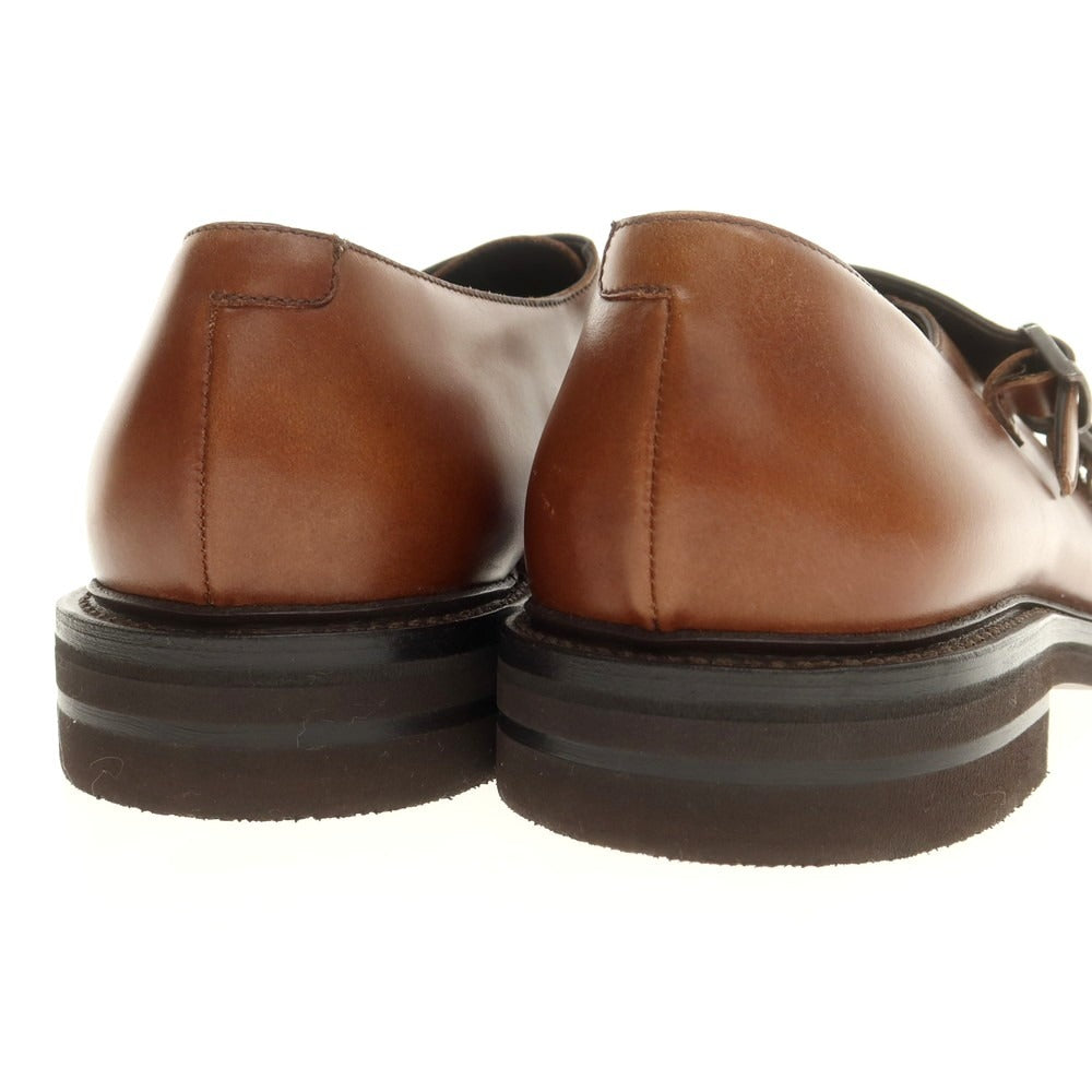 【中古】ブルネロクチネリ Brunello Cucinelli ダブルモンク ドレスシューズ ブラウン【 42 】【 状態ランクA 】【 メンズ 】