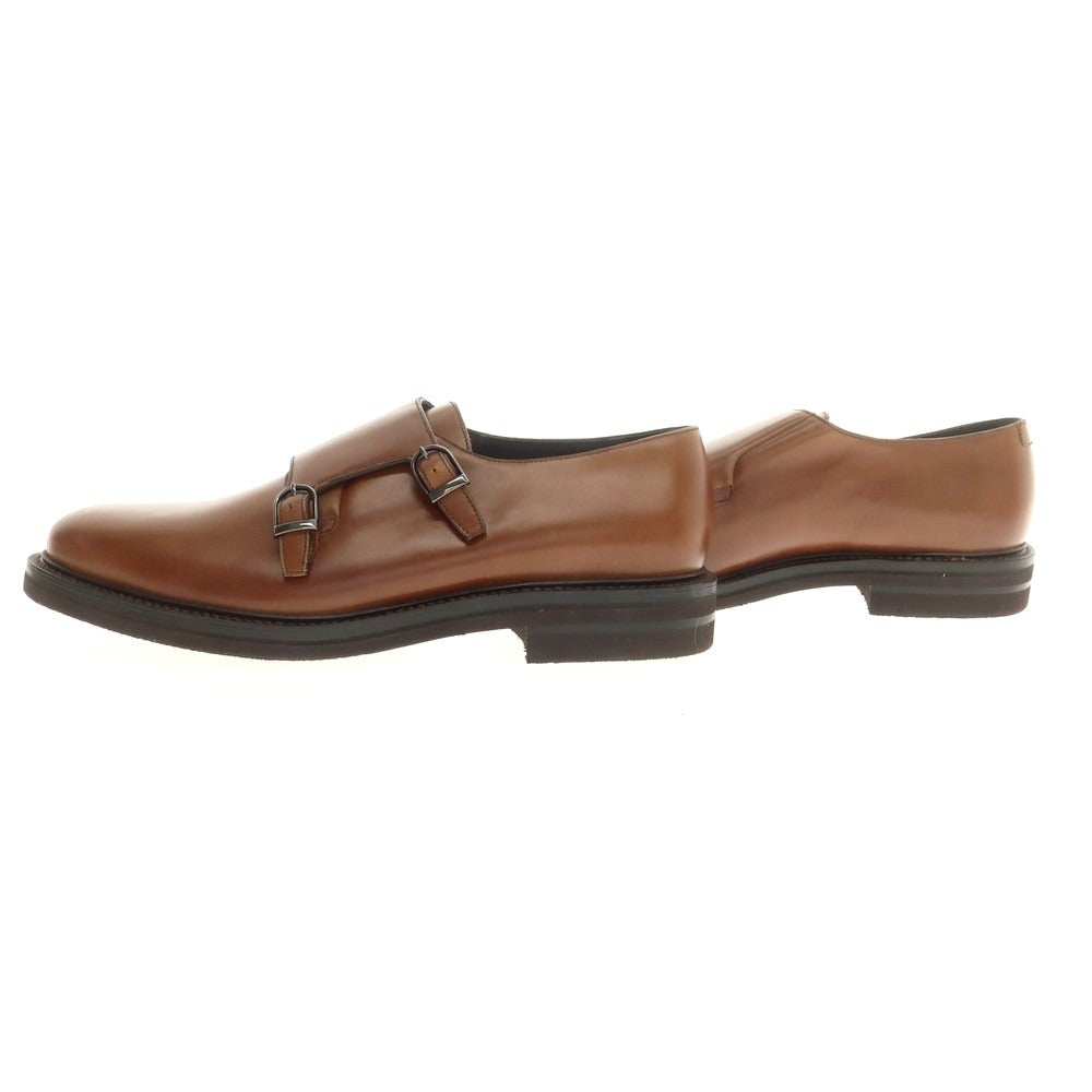 【中古】ブルネロクチネリ Brunello Cucinelli ダブルモンク ドレスシューズ ブラウン【 42 】【 状態ランクA 】【 メンズ 】