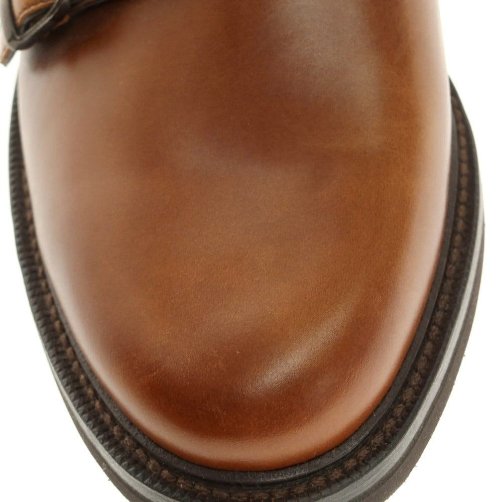 【中古】ブルネロクチネリ Brunello Cucinelli ダブルモンク ドレスシューズ ブラウン【 42 】【 状態ランクA 】【 メンズ 】