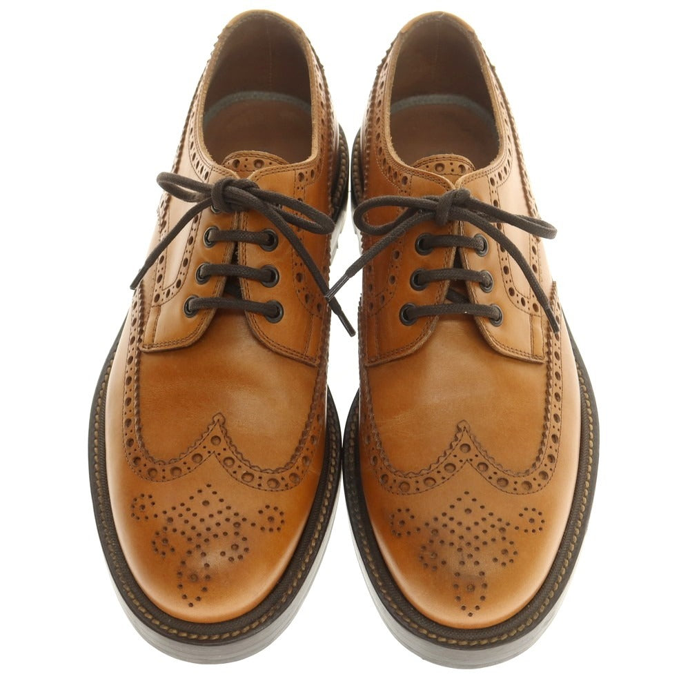 【中古】ブルネロクチネリ Brunello Cucinelli ウイングチップ ドレスシューズ ブラウン【 42 1/2 】【 状態ランクA 】【 メンズ 】