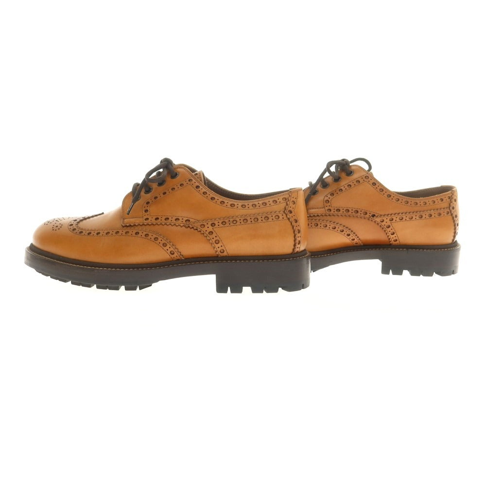 【中古】ブルネロクチネリ Brunello Cucinelli ウイングチップ ドレスシューズ ブラウン【 42 1/2 】【 状態ランクA 】【 メンズ 】