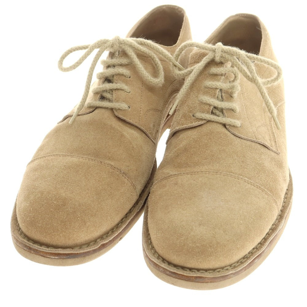 【中古】ブルネロクチネリ Brunello Cucinelli スエード ストレートチップ ドレスシューズ ベージュ【 42 1/2 】【 状態ランクB 】【 メンズ 】