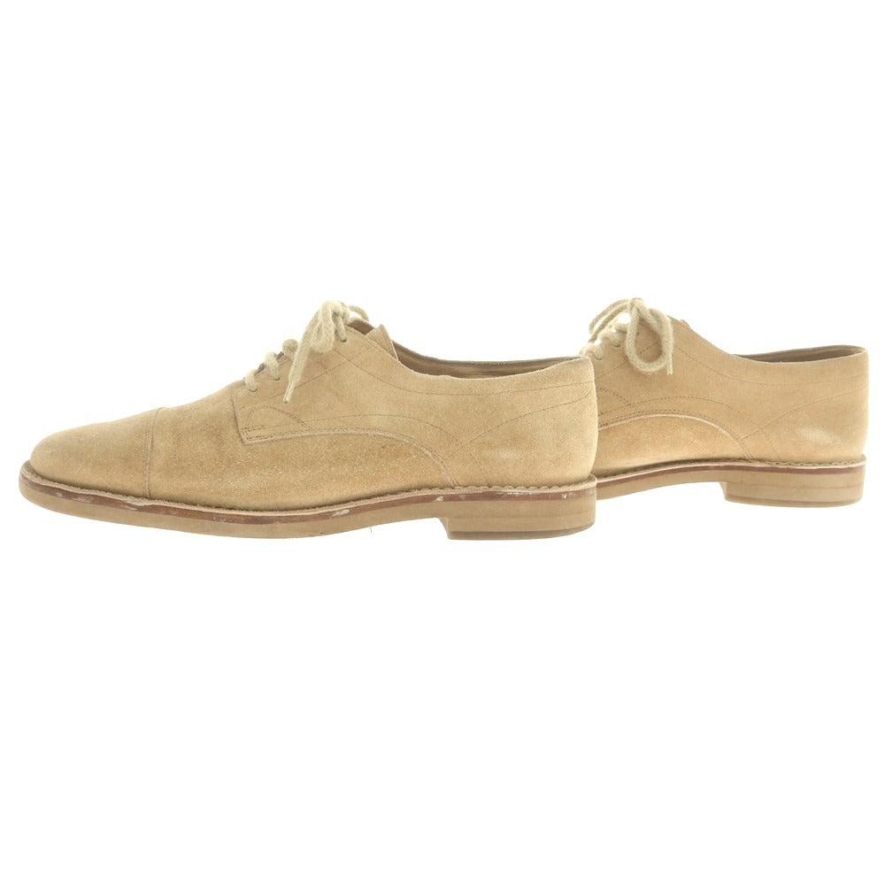 【中古】ブルネロクチネリ Brunello Cucinelli スエード ストレートチップ ドレスシューズ ベージュ【 42 1/2 】【 状態ランクB 】【 メンズ 】
