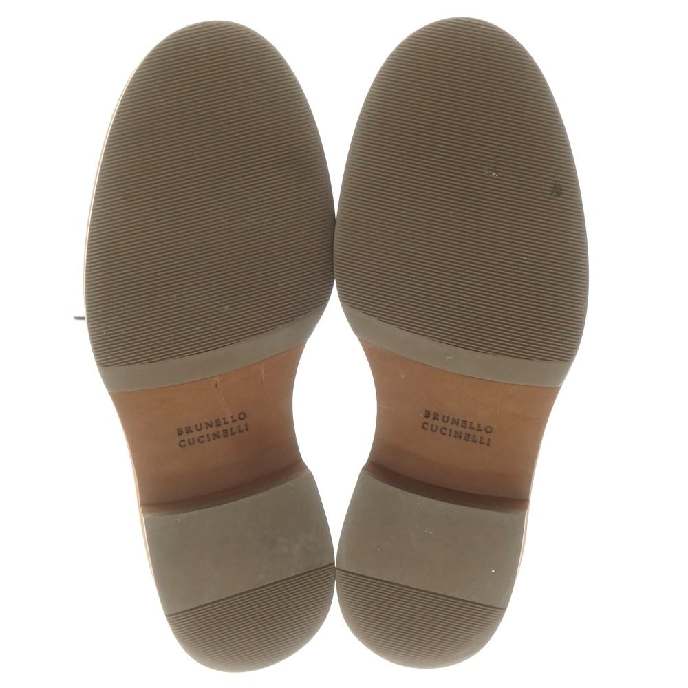 【中古】ブルネロクチネリ Brunello Cucinelli プレーントゥ ドレスシューズ ブラウン【 42 】【 状態ランクB 】【 メンズ 】