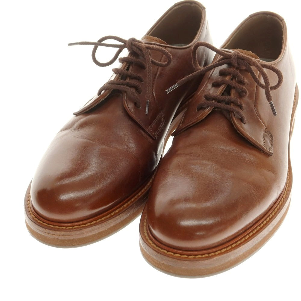 【中古】ブルネロクチネリ Brunello Cucinelli プレーントゥ ドレスシューズ ブラウン【 42 】【 状態ランクB 】【 メンズ 】