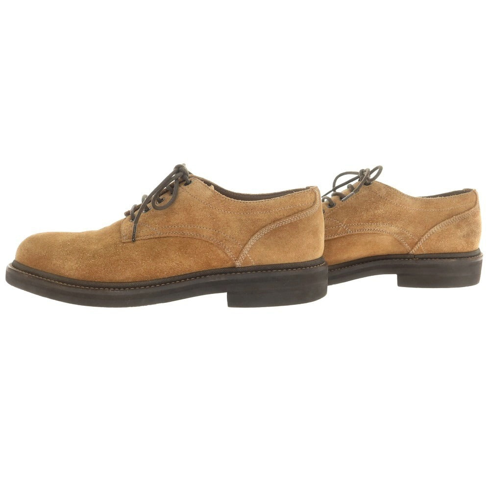 【中古】ブルネロクチネリ Brunello Cucinelli スエード プレーントゥ ドレスシューズ ブラウン【 42 】【 状態ランクB 】【 メンズ 】
