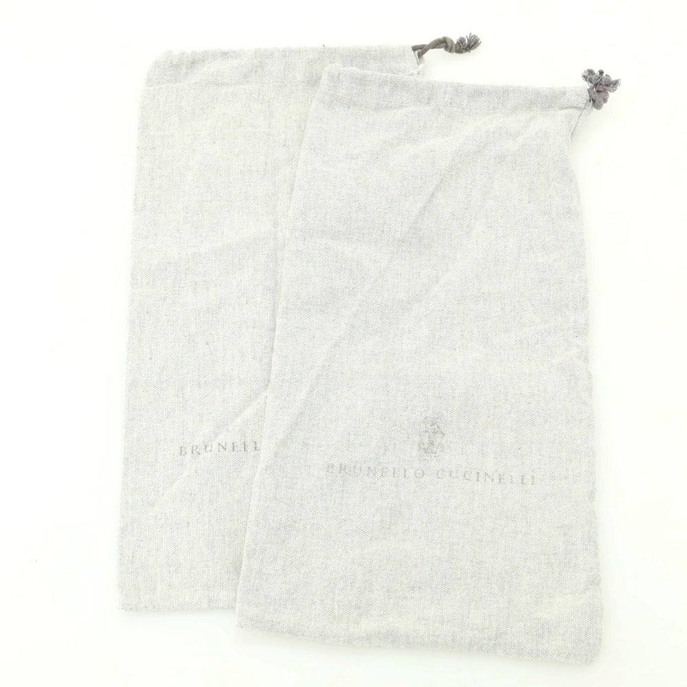 【中古】ブルネロクチネリ Brunello Cucinelli パンチングレザー スニーカー ライトベージュ【 42 】【 状態ランクC 】【 メンズ 】