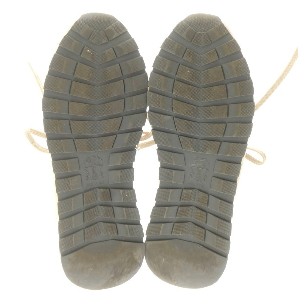 【中古】ブルネロクチネリ Brunello Cucinelli パンチングレザー スニーカー ライトベージュ【 42 】【 状態ランクC 】【 メンズ 】