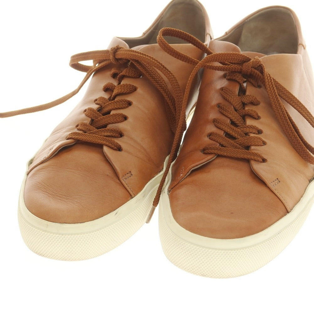 【中古】ブルネロクチネリ Brunello Cucinelli レザー スニーカー ブラウン【 42 】【 状態ランクD 】【 メンズ 】