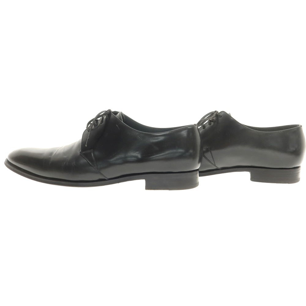 【中古】ディオールオム Dior Homme レザー プレーントゥ ドレスシューズ ブラック【 42 】【 状態ランクB 】【 メンズ 】