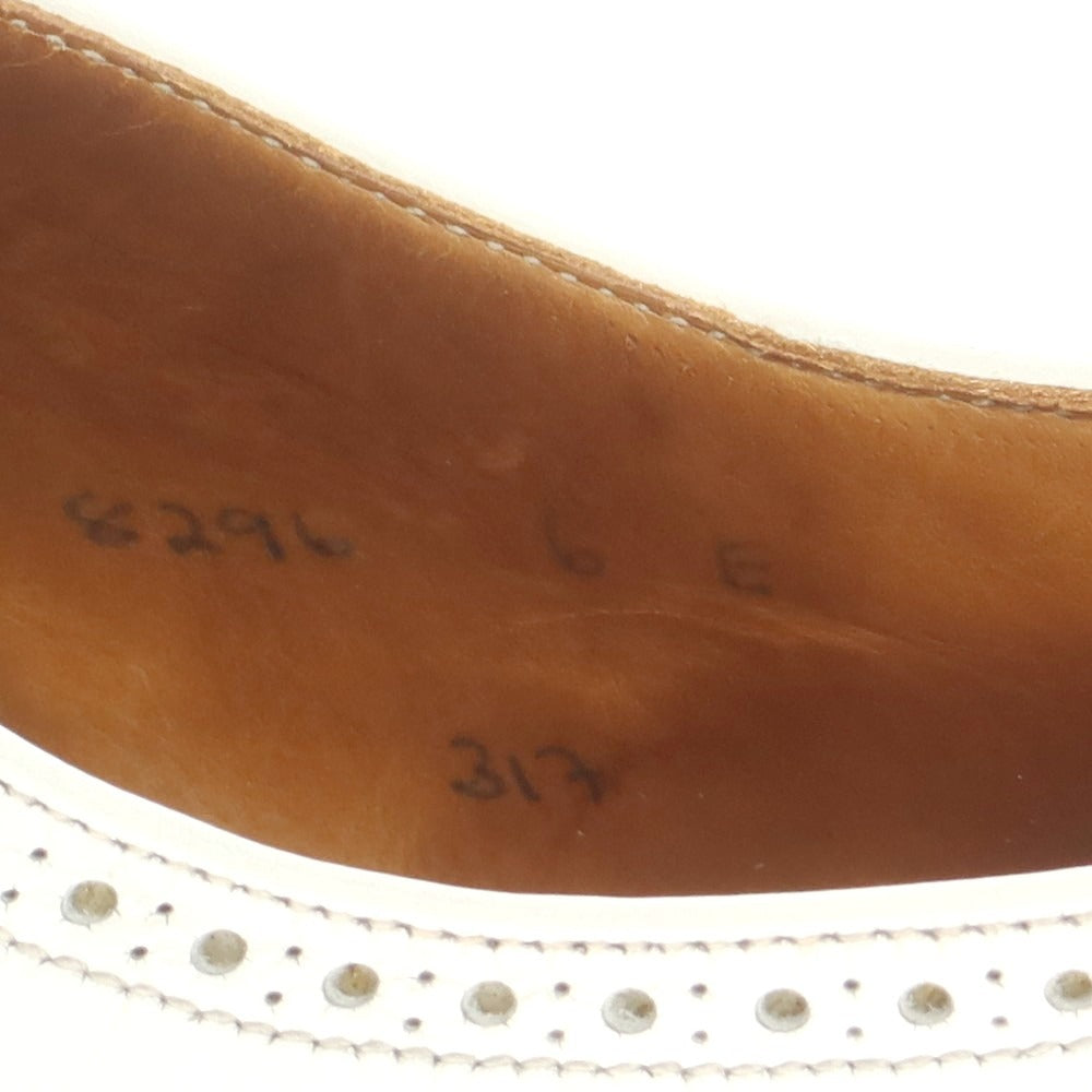 【中古】ロイドフットウェア Lloyd Footwear コンビウイングチップ ドレスシューズ ブラックxホワイト【 6E 】【 状態ランクB 】【 メンズ 】