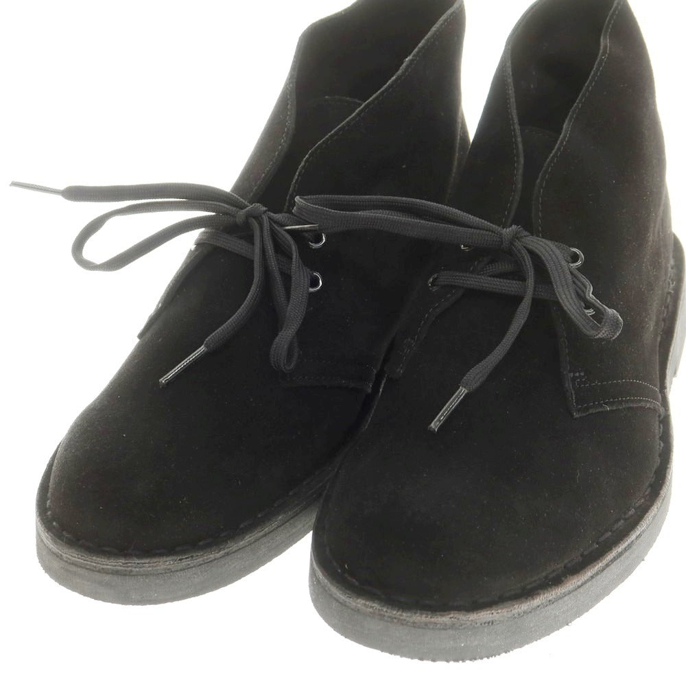 【中古】【未使用】クラークス Clarks Desert BT Evo スエード デザートブーツ ブラック【 26 】【 状態ランクS 】【 メンズ 】