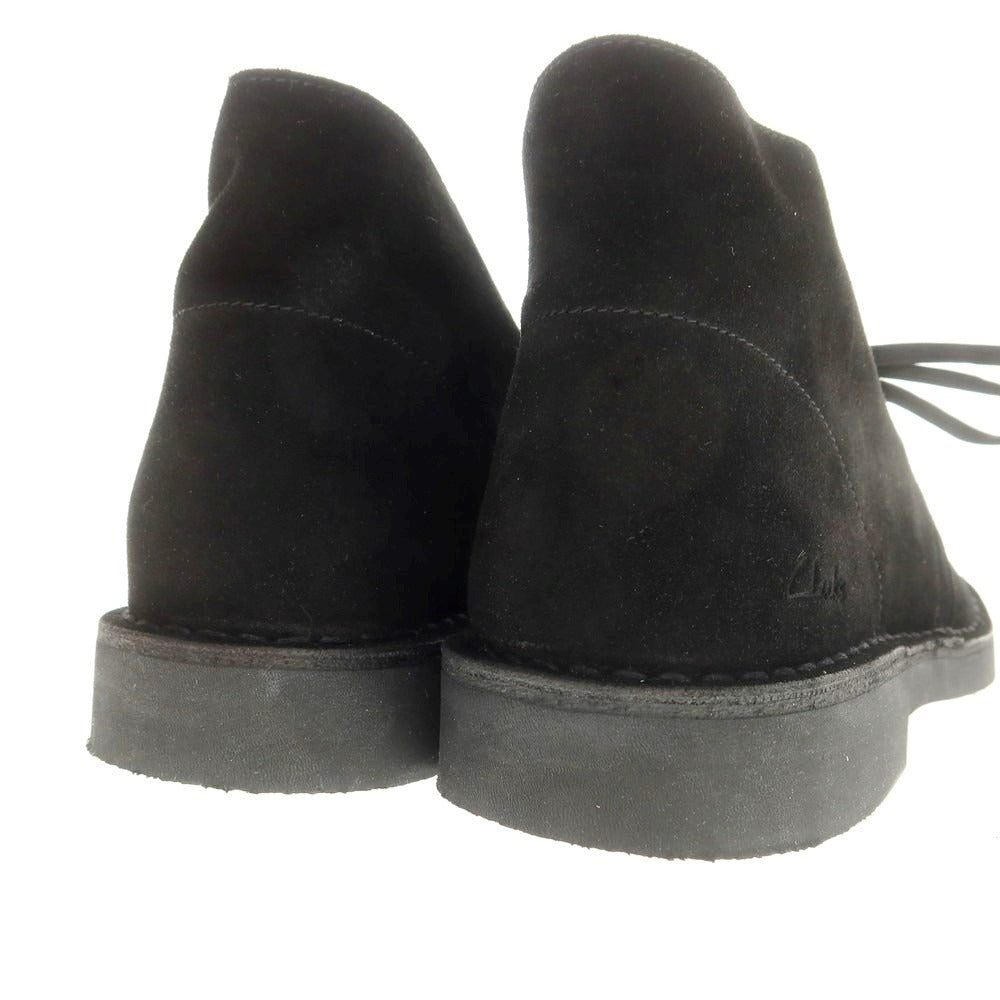 【中古】【未使用】クラークス Clarks Desert BT Evo スエード デザートブーツ ブラック【 26 】【 状態ランクS 】【 メンズ 】