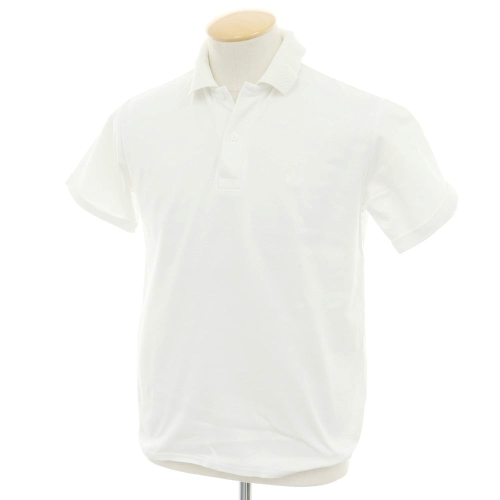 【中古】フレッドペリー FRED PERRY コットン 半袖ポロシャツ ホワイト【 XS 】【 状態ランクB 】【 メンズ 】