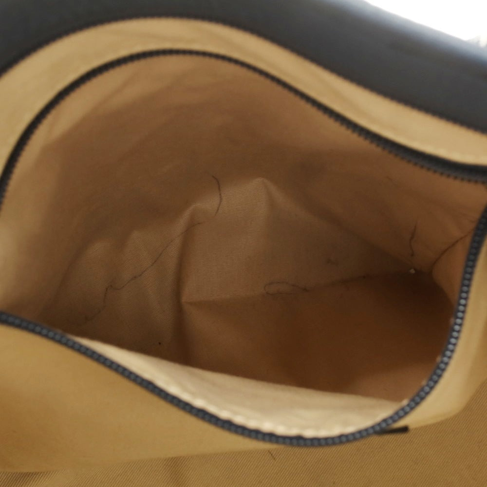 【中古】パイロット イタリア PYLOOT シュリンクレザー トートバッグ ネイビー【 状態ランクB 】【 メンズ 】