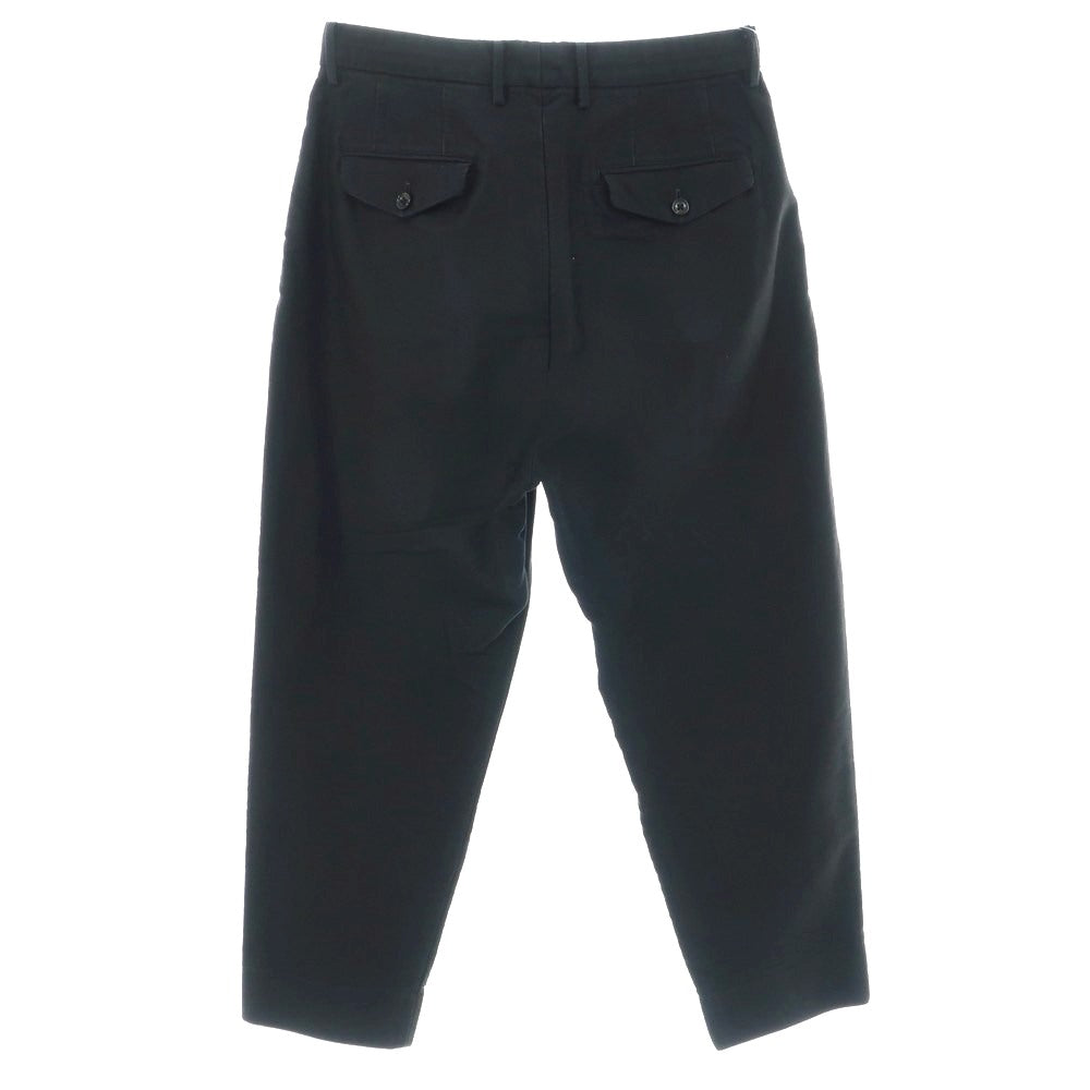 【中古】トゥモローランド TOMORROWLAND コットン カジュアルスラックスパンツ ブラック【 XS 】【 状態ランクC 】【 メンズ 】