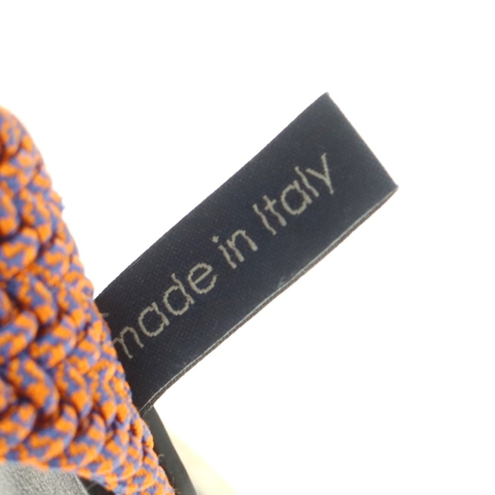 【中古】アンダーソンズ Andersons メッシュ ベルト オレンジxネイビー【 L 】【 状態ランクB 】【 メンズ 】