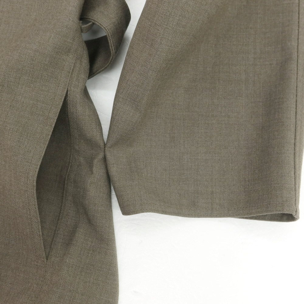 【中古】パン pan ウール トレンチコート グレイッシュカーキ【 M 】【 状態ランクB 】【 メンズ 】