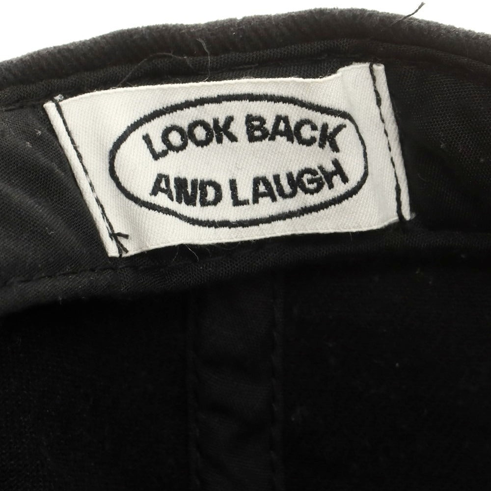 【中古】ルックバックアンドラフ Look Back and Laugh コットン BBキャップ ブラック【 状態ランクC 】【 メンズ 】