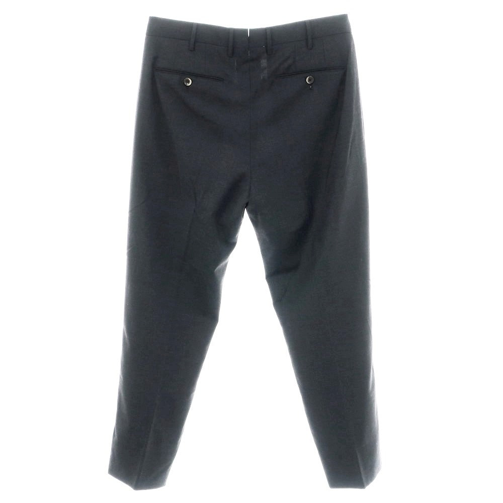 【中古】ピーティートリノ PT TORINO TECHNO WASHABLE WOOL ストレッチ ポリエステルウール ドレススラックスパンツ チャコール【 48 】【 状態ランクB 】【 メンズ 】