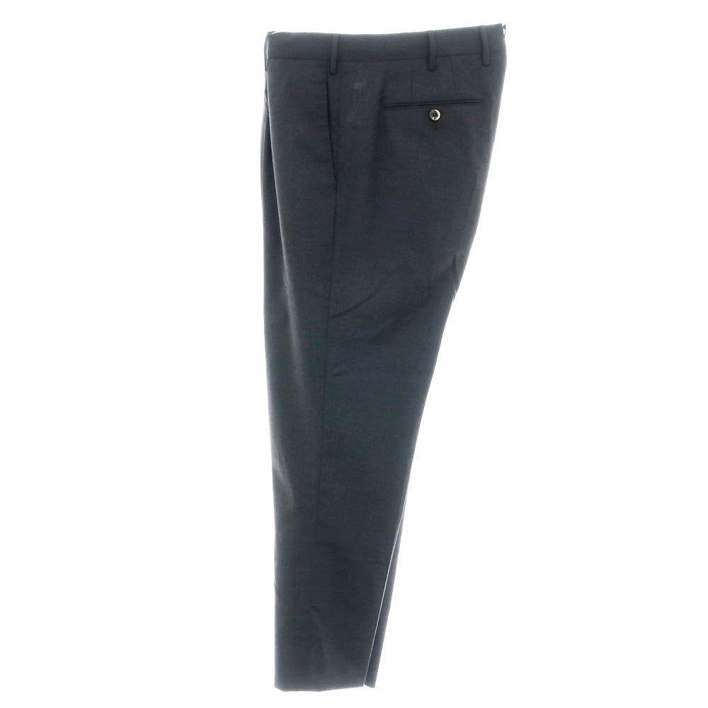 【中古】ピーティートリノ PT TORINO TECHNO WASHABLE WOOL ストレッチ ポリエステルウール ドレススラックスパンツ チャコール【 48 】【 状態ランクB 】【 メンズ 】