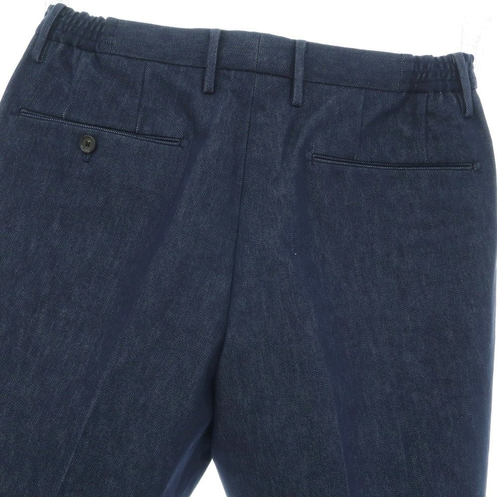 【中古】クロスクローゼット crossclothet コットンポリエステル デニム イージースラックスパンツ ネイビー【 3 】【 状態ランクA 】【 メンズ 】