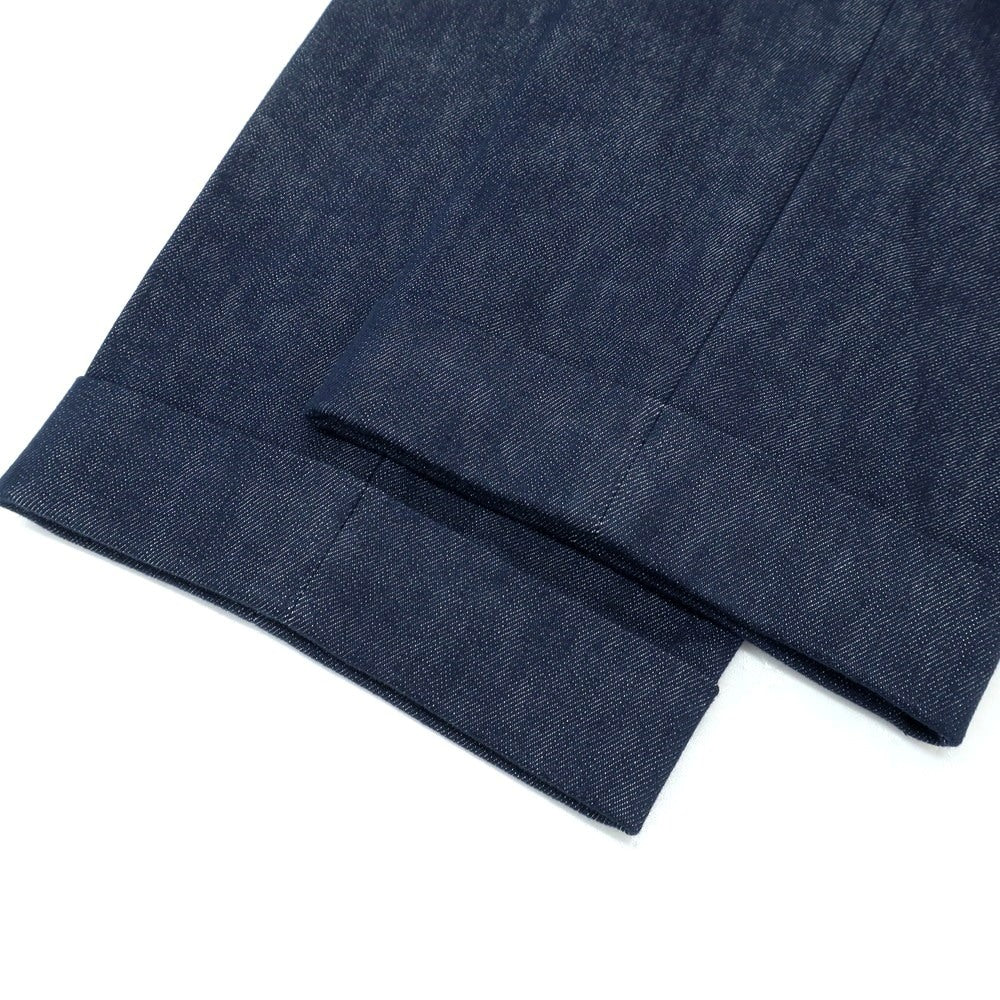 【中古】クロスクローゼット crossclothet コットンポリエステル デニム イージースラックスパンツ ネイビー【 3 】【 状態ランクA 】【 メンズ 】