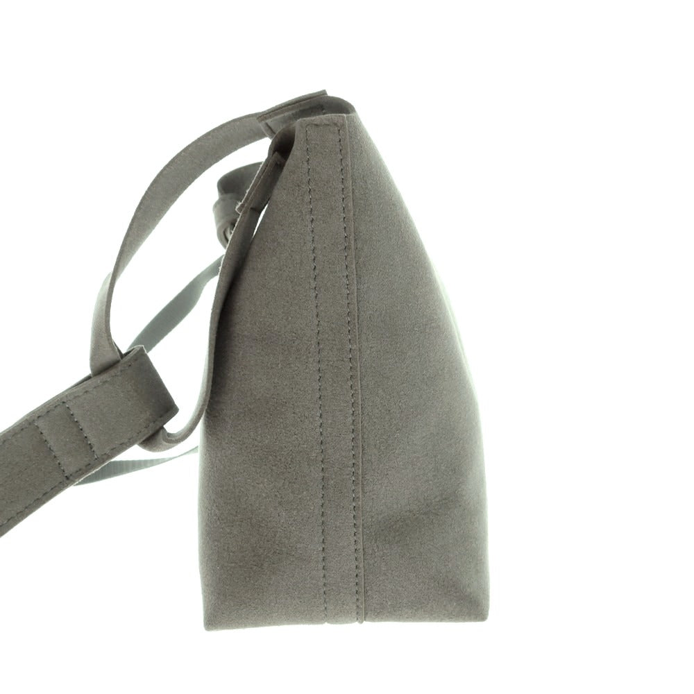 【中古】ザッツ zattu YONAS マイクロファイバースエード ショルダーバッグ セージ系【 状態ランクA 】【 メンズ 】