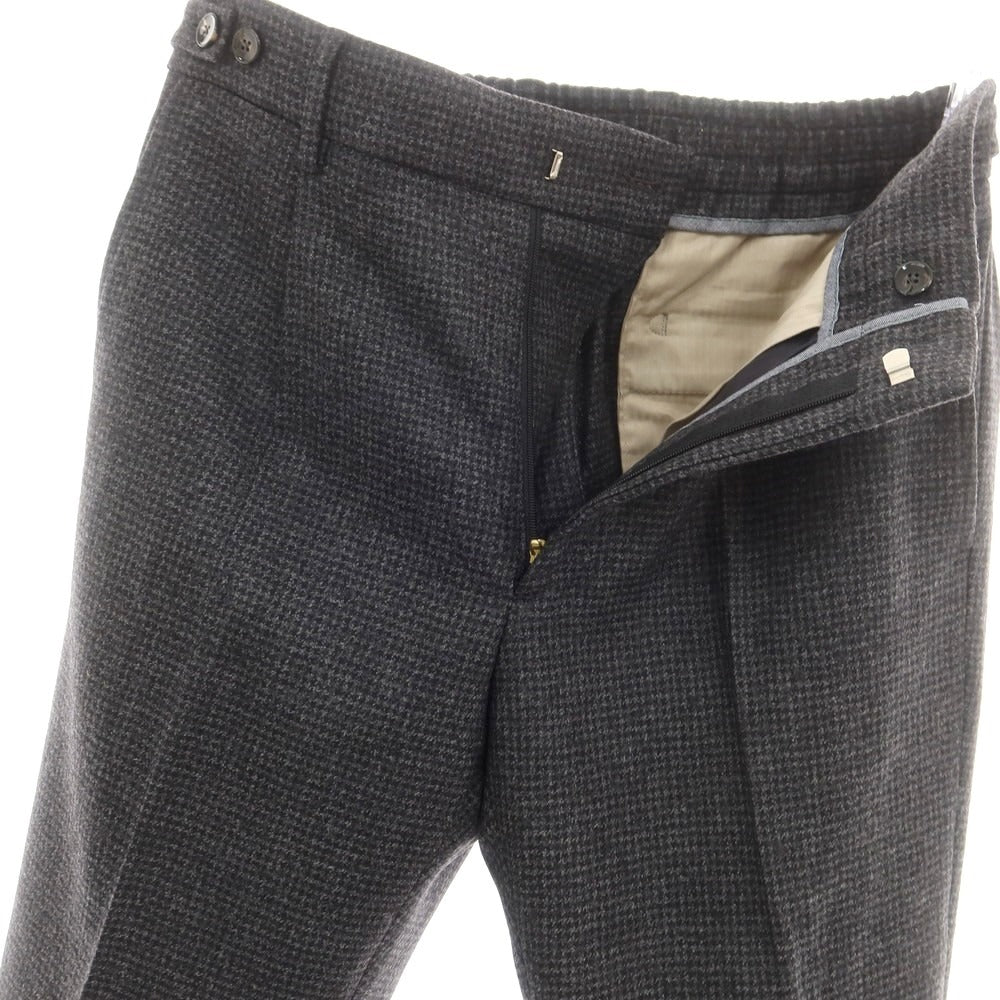 【中古】ベルウィッチ BERWICH ウール イージースラックスパンツ ダークグレー【 46 】【 状態ランクA 】【 メンズ 】