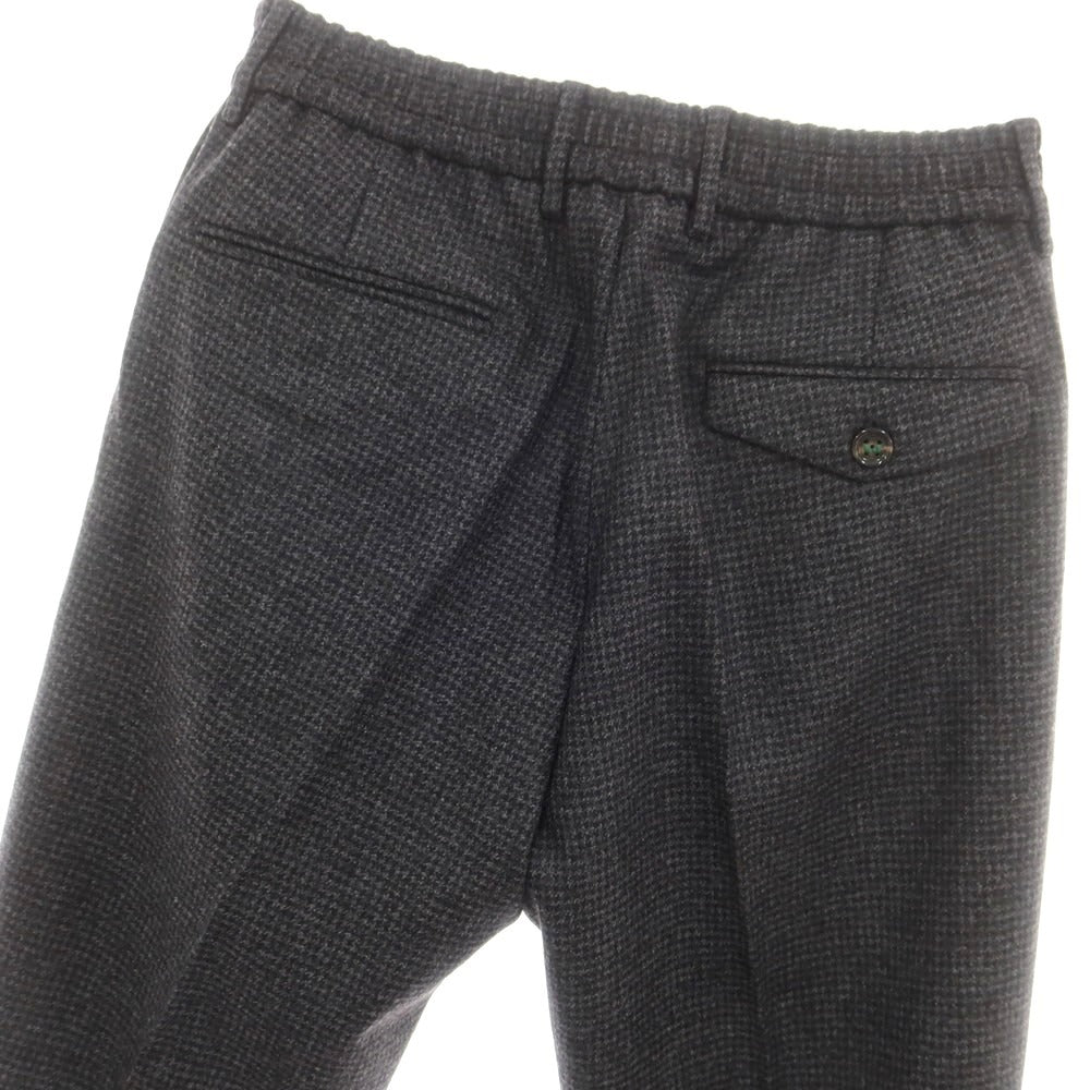 【中古】ベルウィッチ BERWICH ウール イージースラックスパンツ ダークグレー【 46 】【 状態ランクA 】【 メンズ 】