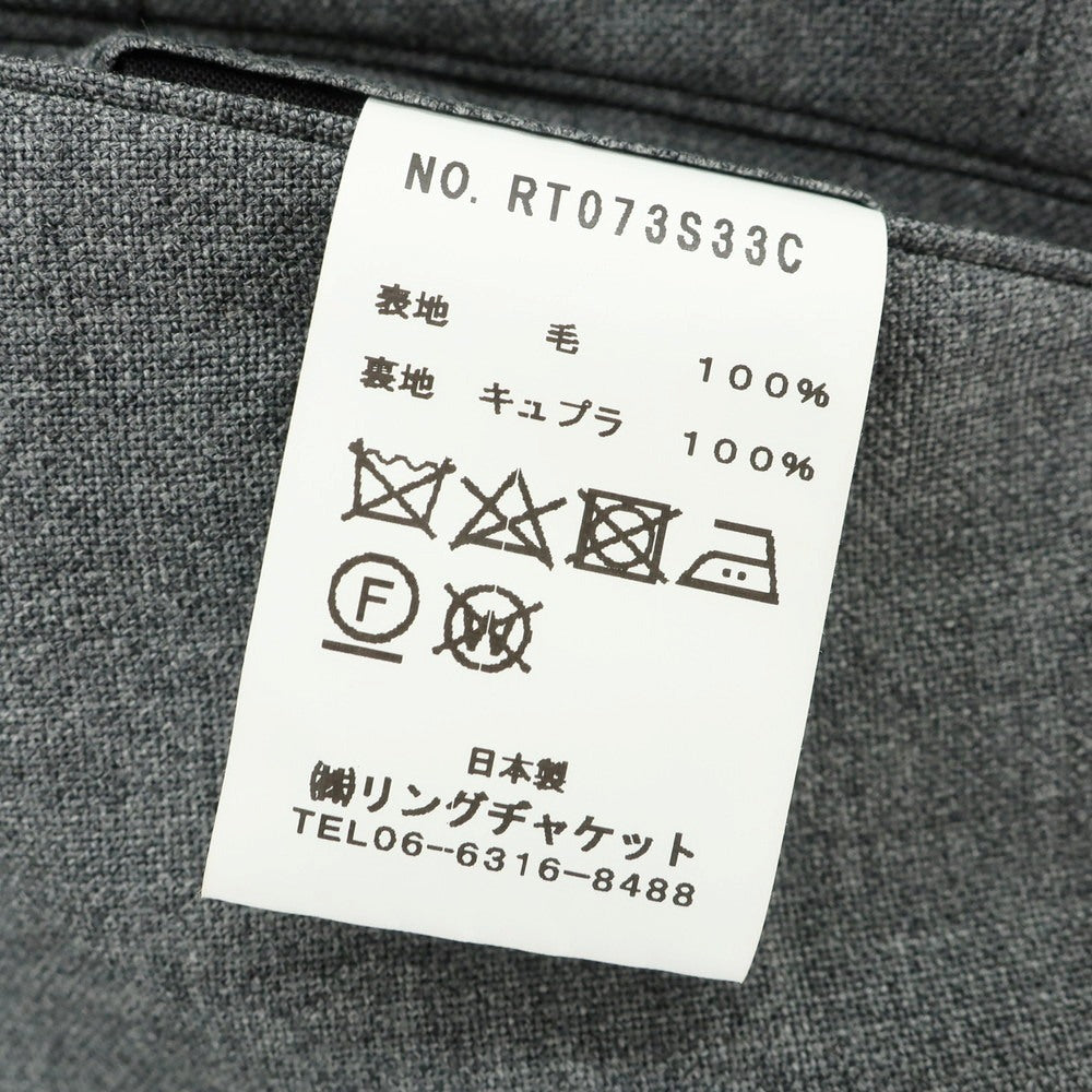 【中古】リングヂャケット RING JACKET ウール ドレススラックスパンツ グレー【 46 】【 状態ランクA 】【 メンズ 】