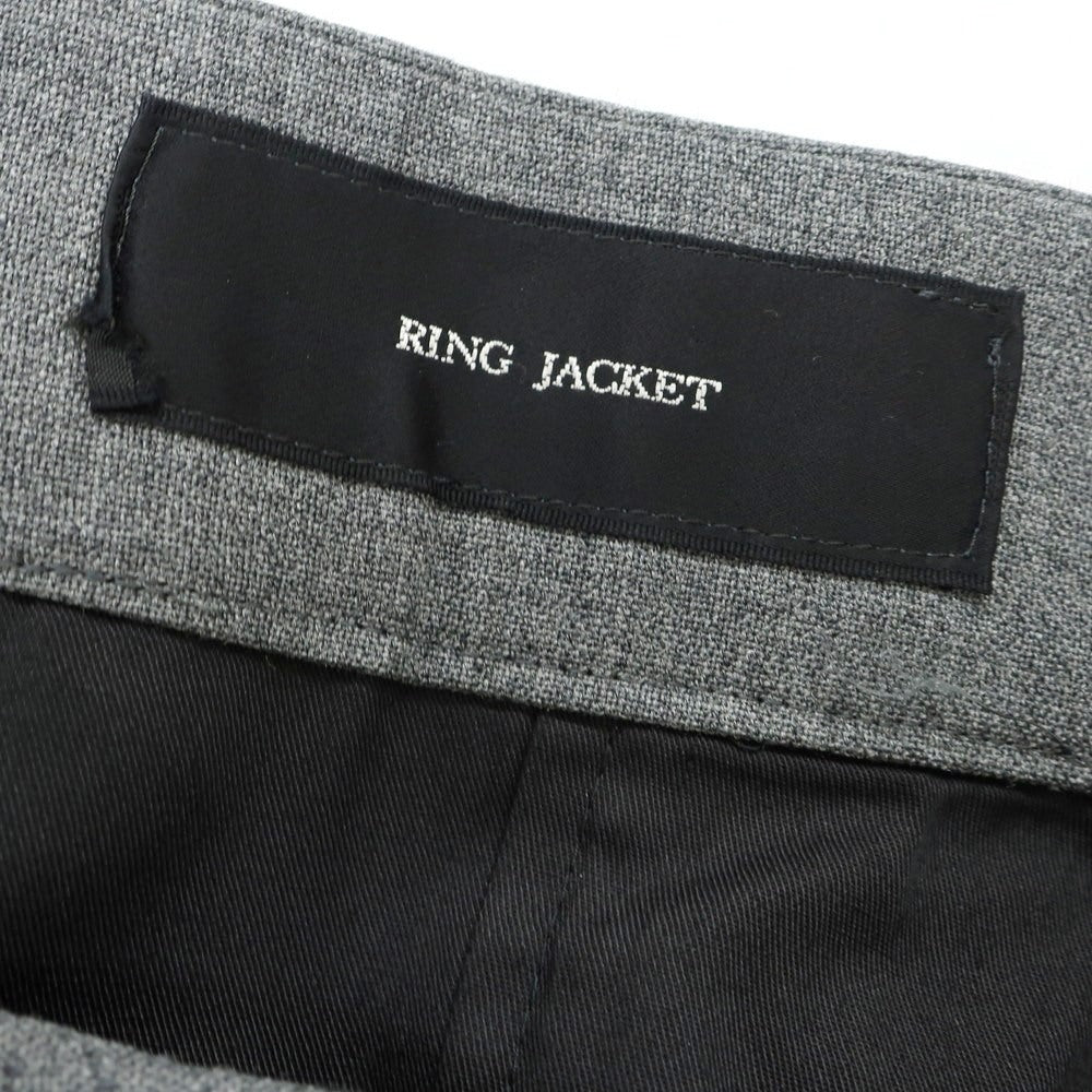 【中古】リングヂャケット RING JACKET ウール ドレススラックスパンツ グレー【 46 】【 状態ランクA 】【 メンズ 】