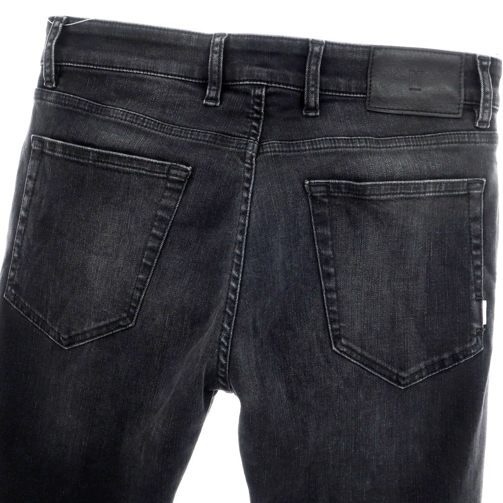 【中古】ピーティートリノ デニム PT TORINO DENIM SWING ストレッチ コットンレーヨンポリエステル デニムパンツ ブラック【 30 】【 状態ランクB 】【 メンズ 】
