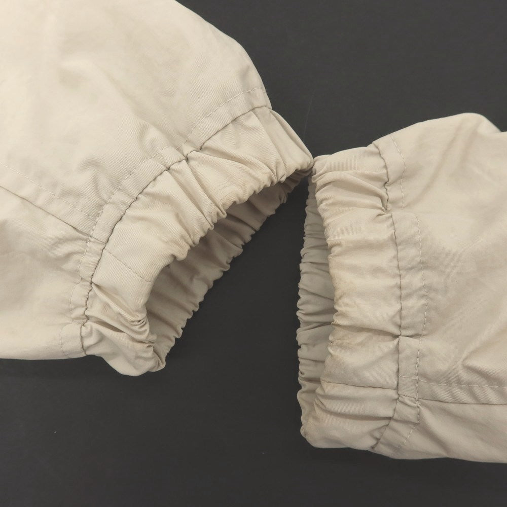 【中古】サタデーズ ニューヨークシティ Saturdays NYC 2025年春夏 ナイロン スタンドカラー ジップアップ トラックジャケット ライトベージュ【 L 】【 状態ランクC 】【 メンズ 】