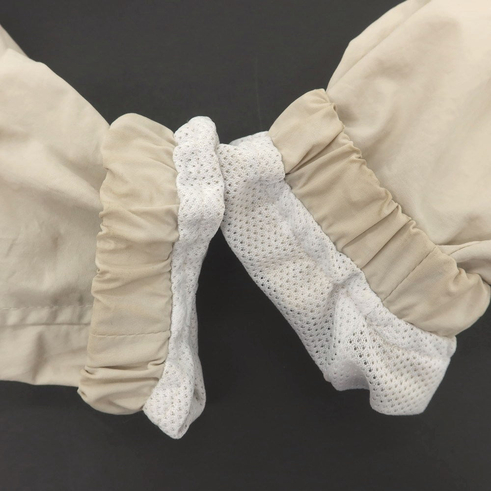 【中古】サタデーズ ニューヨークシティ Saturdays NYC 2025年春夏 ナイロン スタンドカラー ジップアップ トラックジャケット ライトベージュ【 L 】【 状態ランクC 】【 メンズ 】