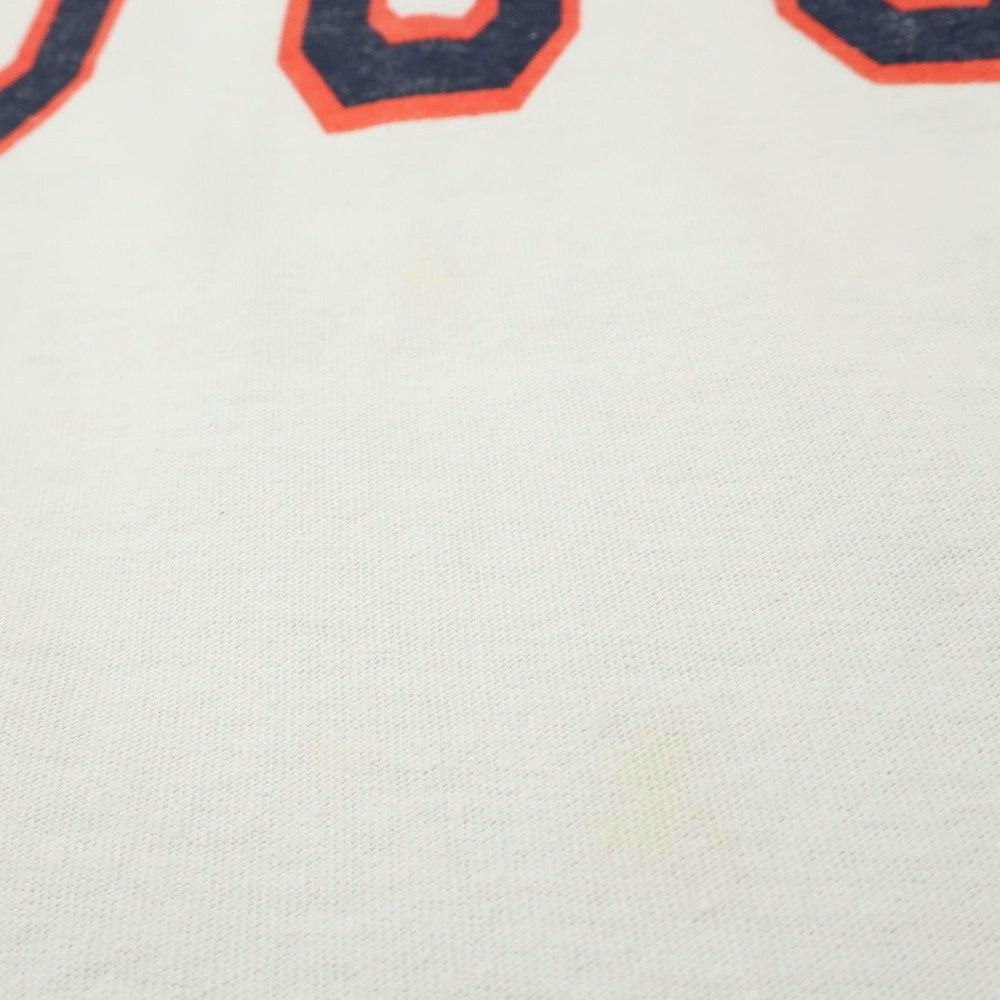 【中古】イズネス is-ness コットン オーバーサイズ クルーネック 半袖Tシャツ ホワイト【 F 】【 状態ランクD 】【 メンズ 】