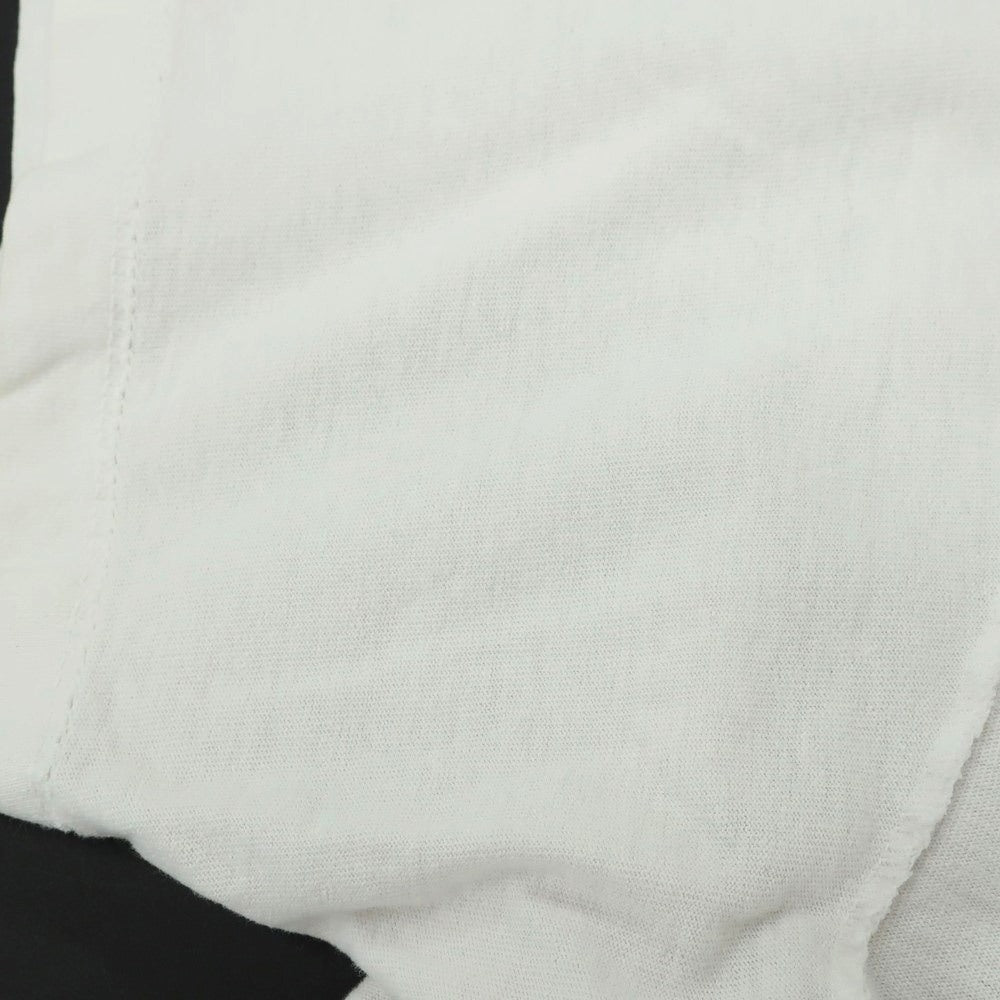【中古】イズネス is-ness コットン オーバーサイズ クルーネック 半袖Tシャツ ホワイト【 F 】【 状態ランクD 】【 メンズ 】